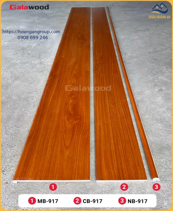 Bộ Sưu Tập Nẹp Bậc Cầu Thang Nhựa Giả Gỗ Galawood